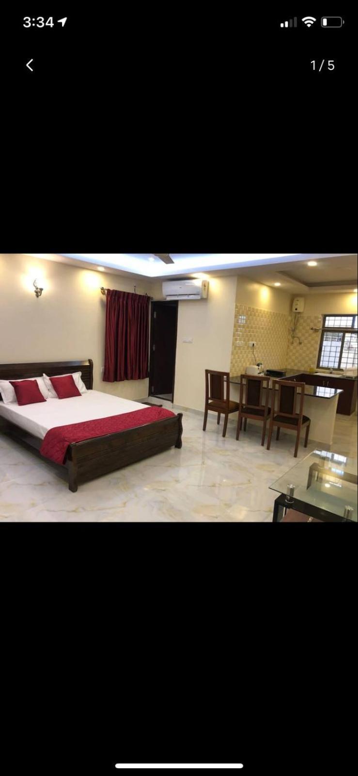 Family Friendly Studio Apartment Bangalore Bagian luar foto