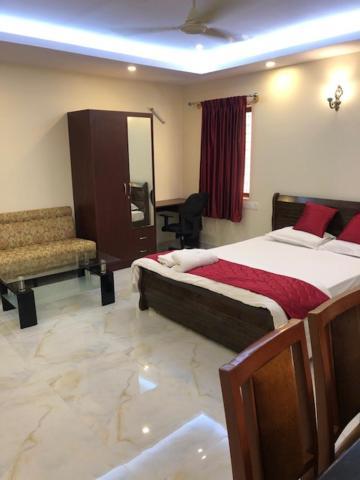 Family Friendly Studio Apartment Bangalore Bagian luar foto