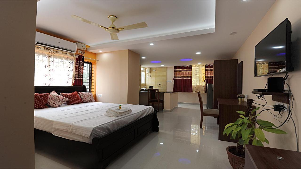 Family Friendly Studio Apartment Bangalore Bagian luar foto